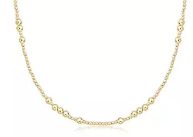 15 CHOKER HOPE UNWRITTEN - GOLD