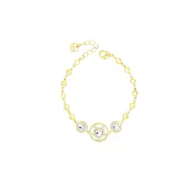 Absolute Gold Halo Bracelet B2224GL