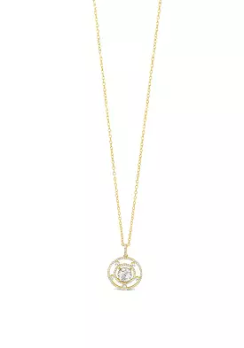 Absolute Halo Necklace N2224GL