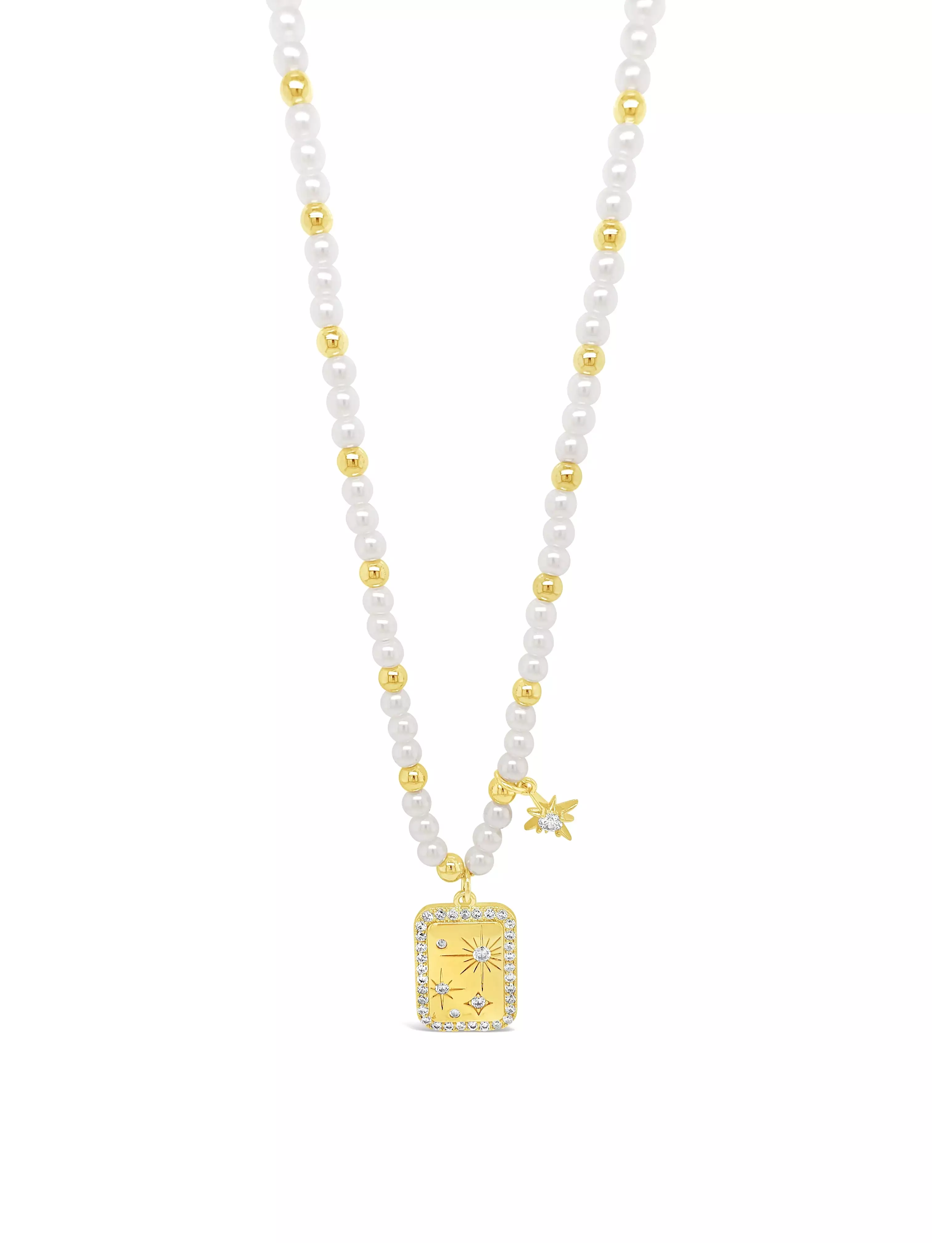 Absolute North Star Beaded Necklace N2219GL