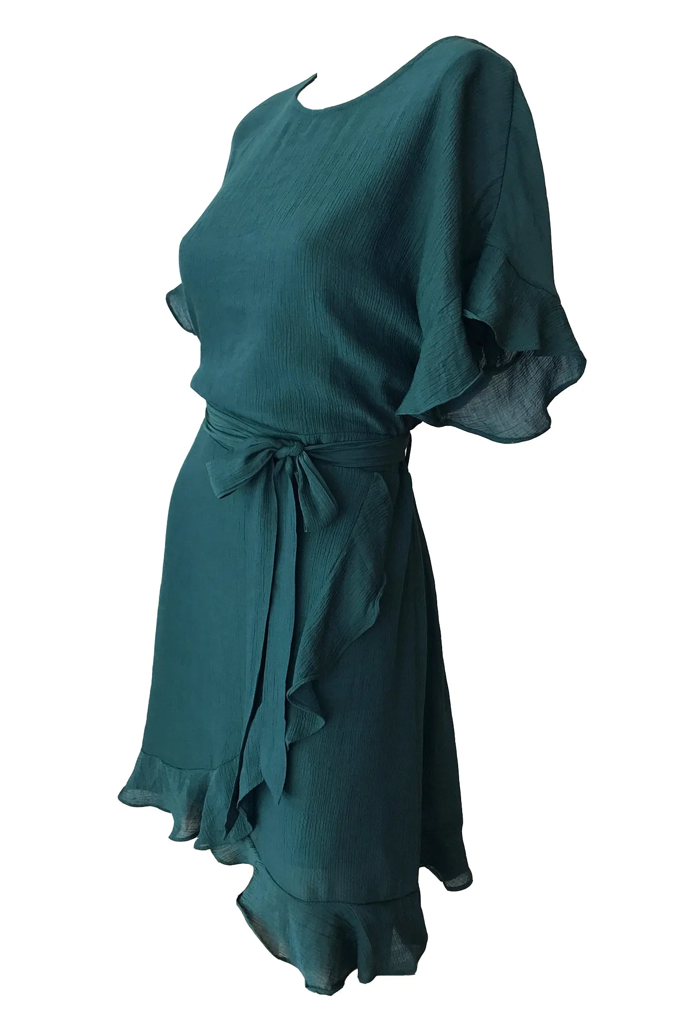 Avril Wrap Dress - Teal