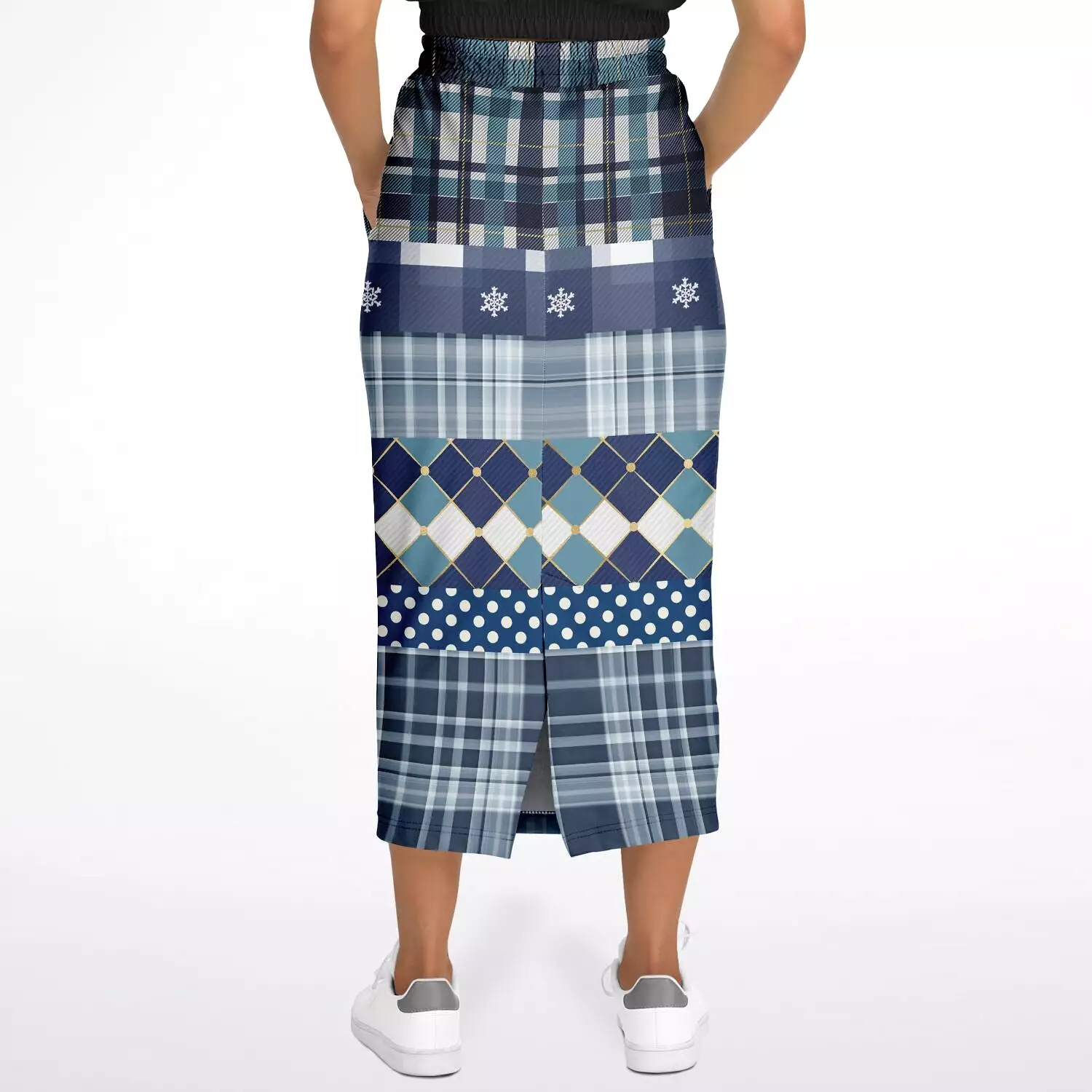 Blue Diamond Phillips Eco-Poly Long Pocket Skirt