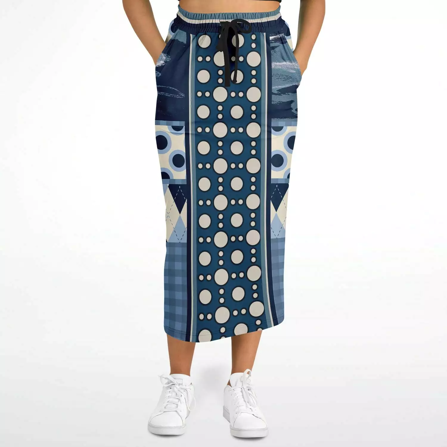 Blueberry Hill Eco-Poly Long Pocket Skirt