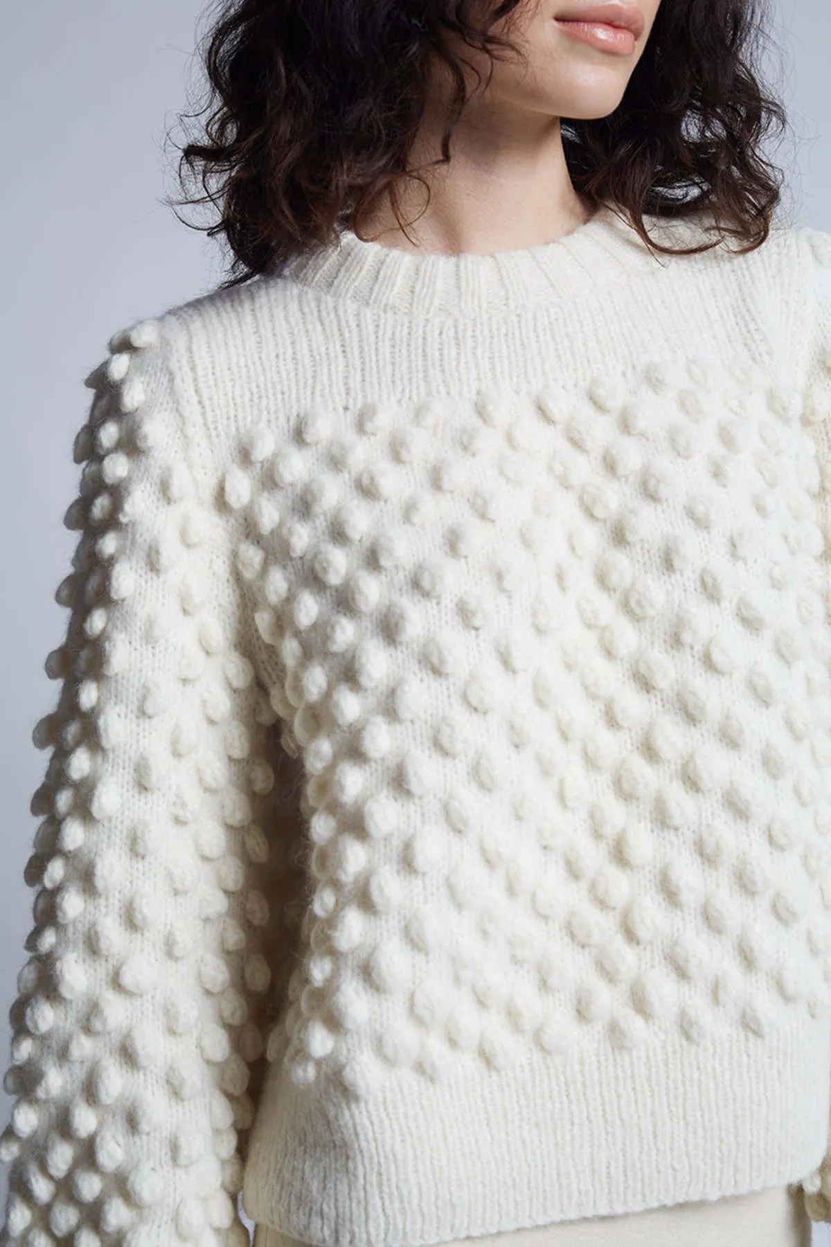 CAMILA SWEATER - IVORY