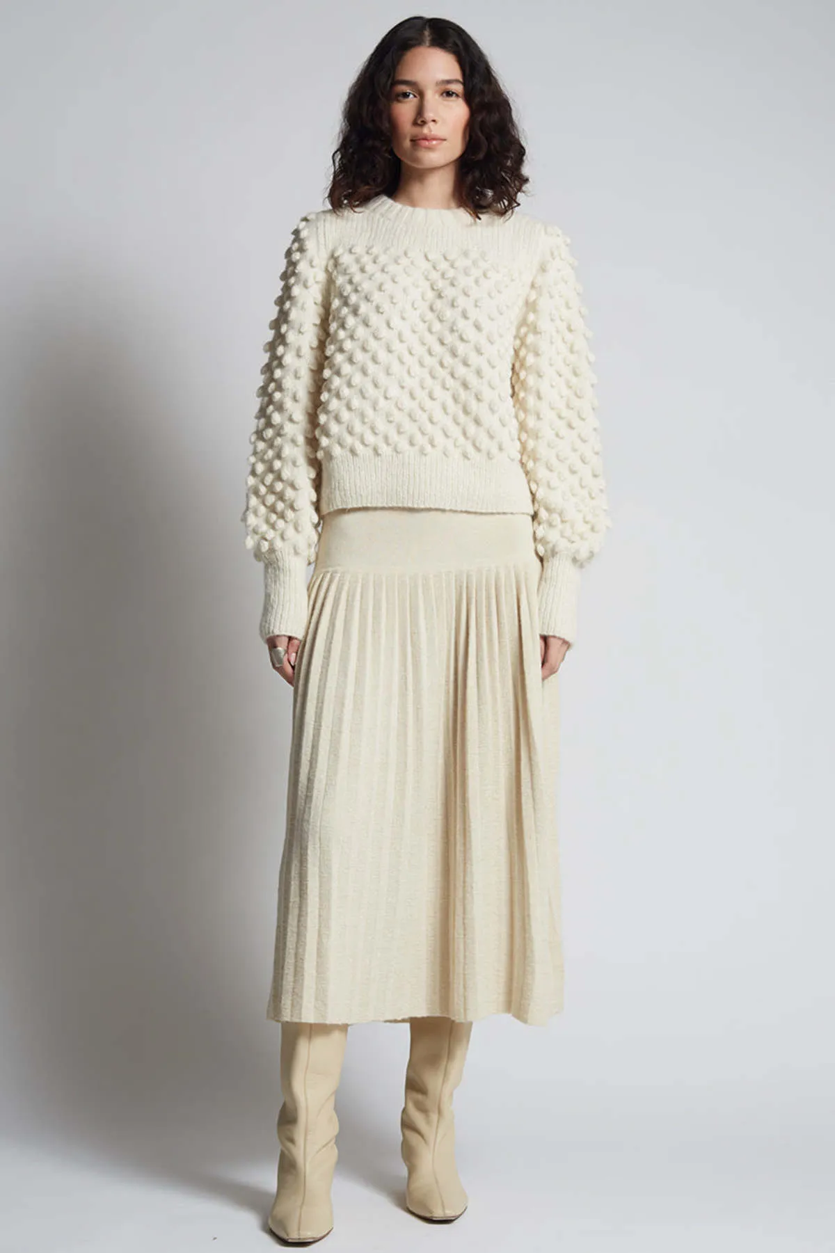 CAMILA SWEATER - IVORY