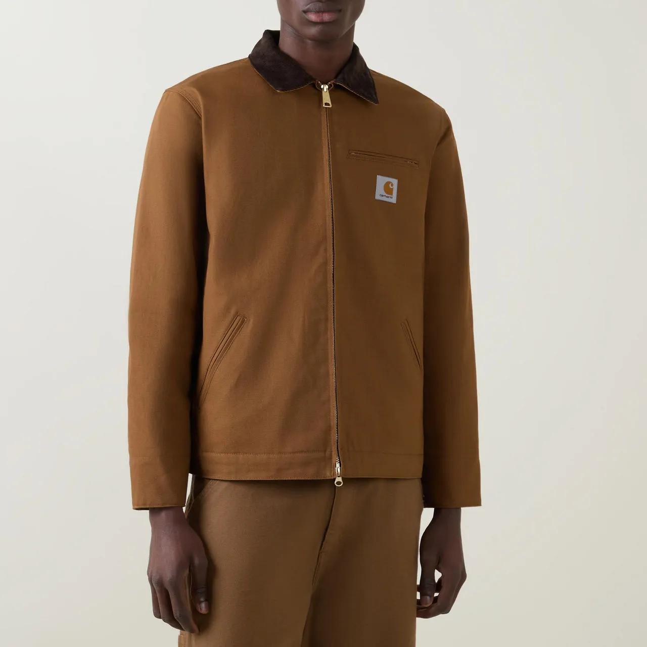 CARHARTT WIP Detroit Barn Jacket - Brown