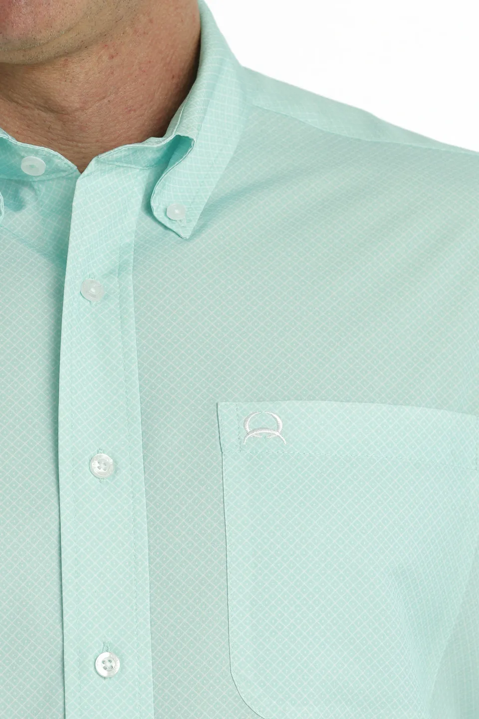 Cinch Arena Flex Mint Shirt