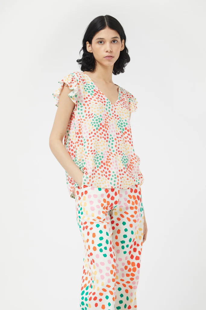 Compania Fantastica – Macula Polka Dot Top