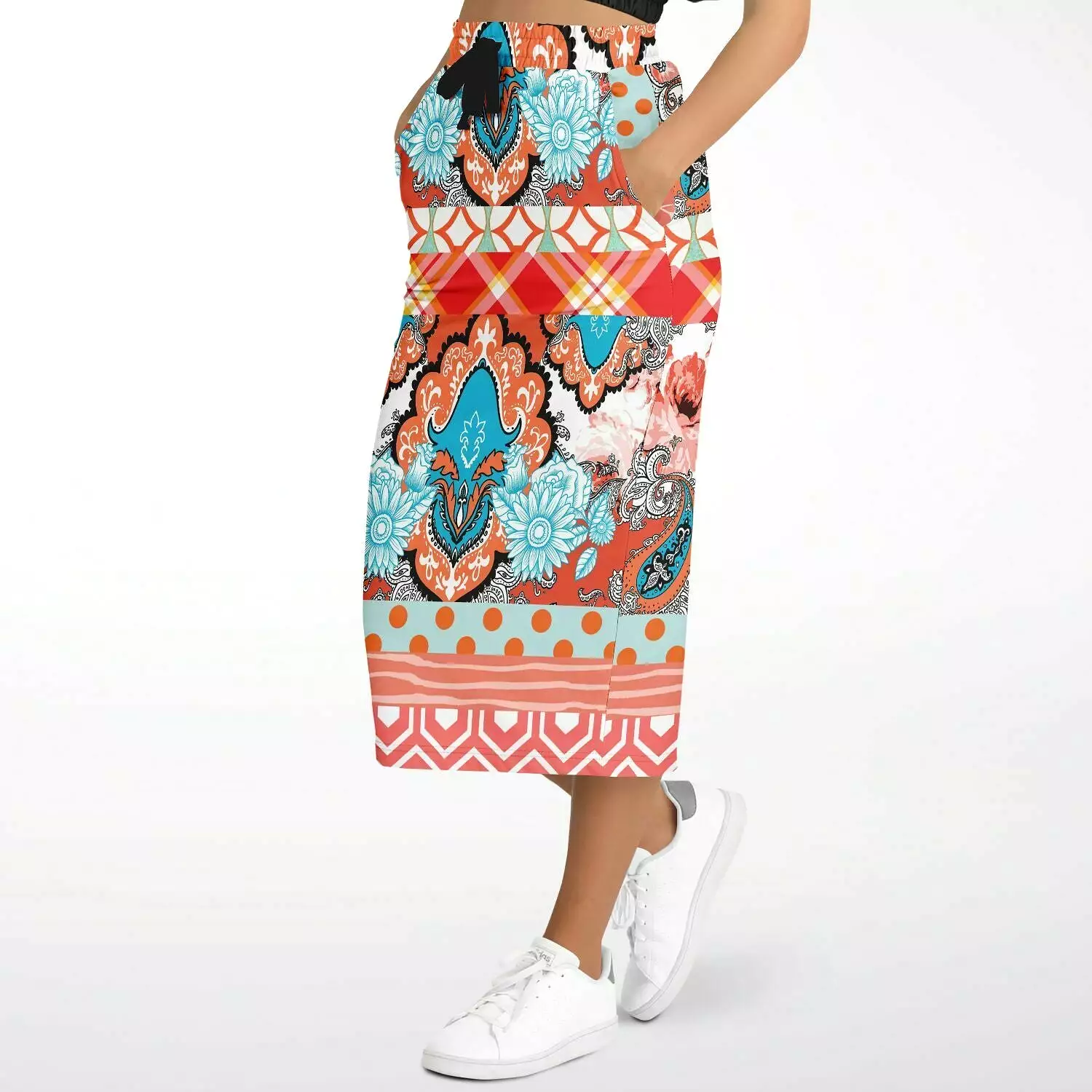 Coral Springs Eco-Poly Long Pocket Skirt