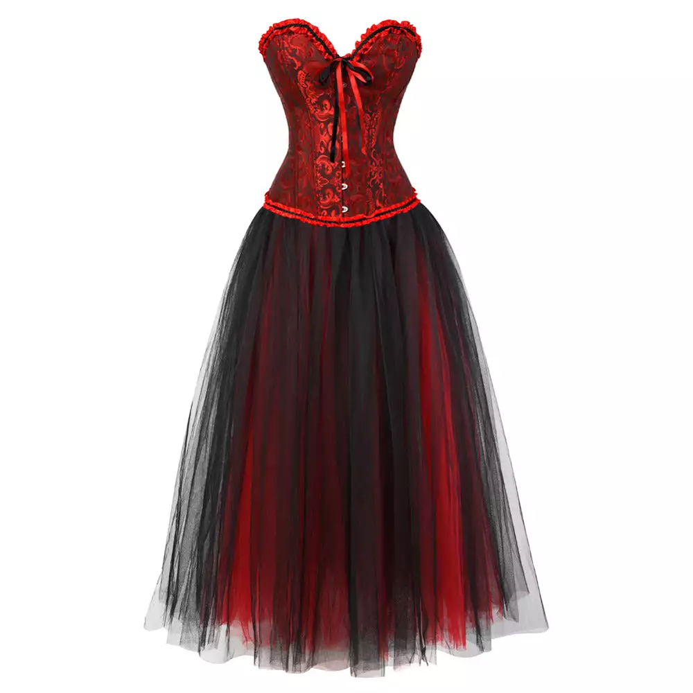 Corset Dress Drag Omanel (Black)