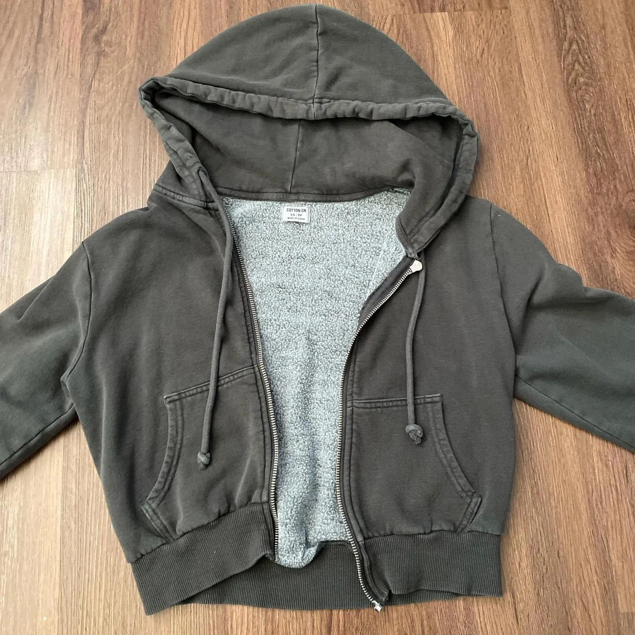 Cotton On Women's Grey Hoodie