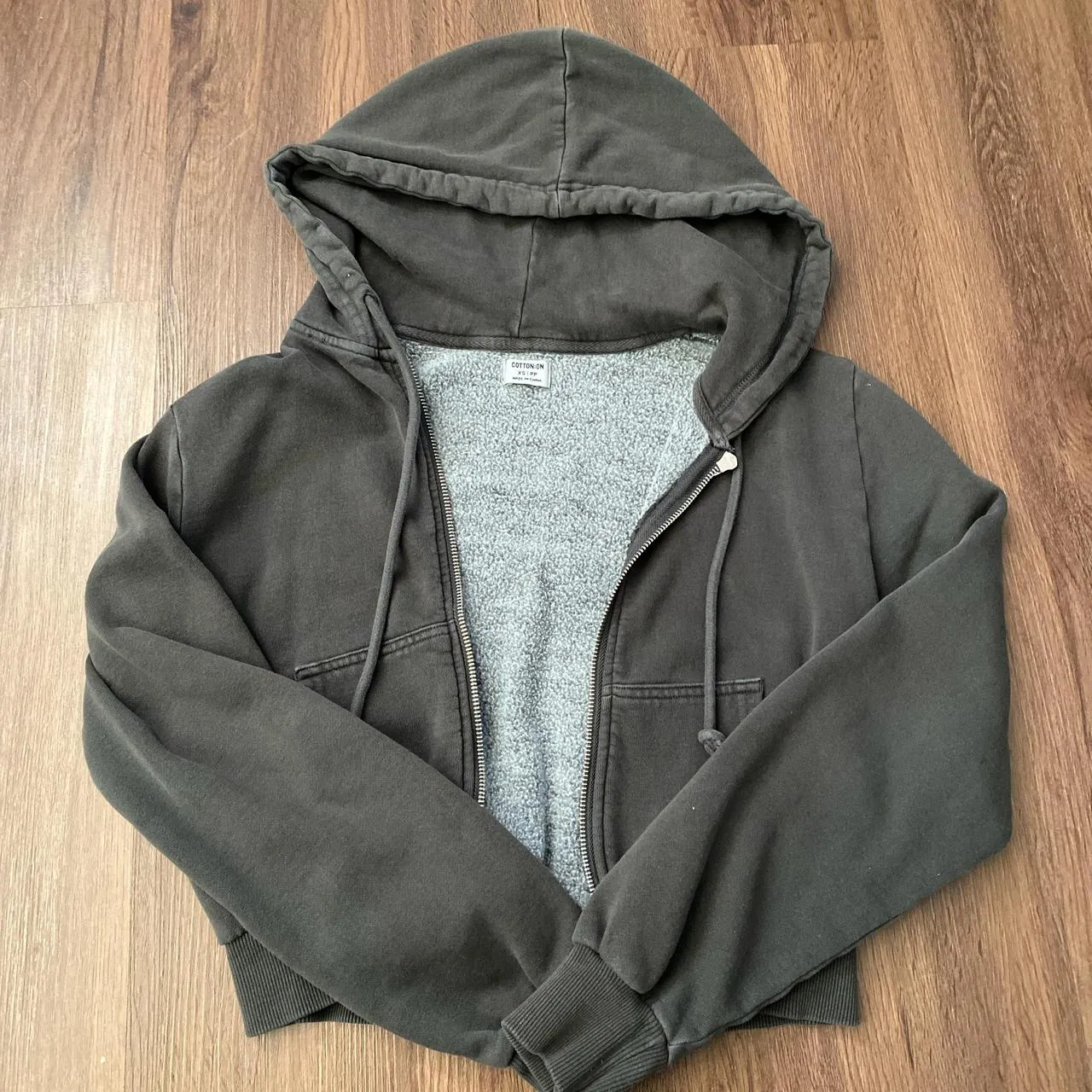 Cotton On Women's Grey Hoodie