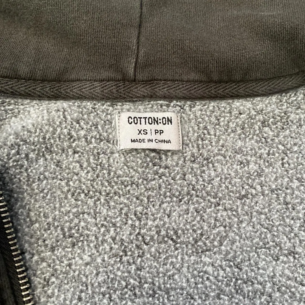 Cotton On Women's Grey Hoodie