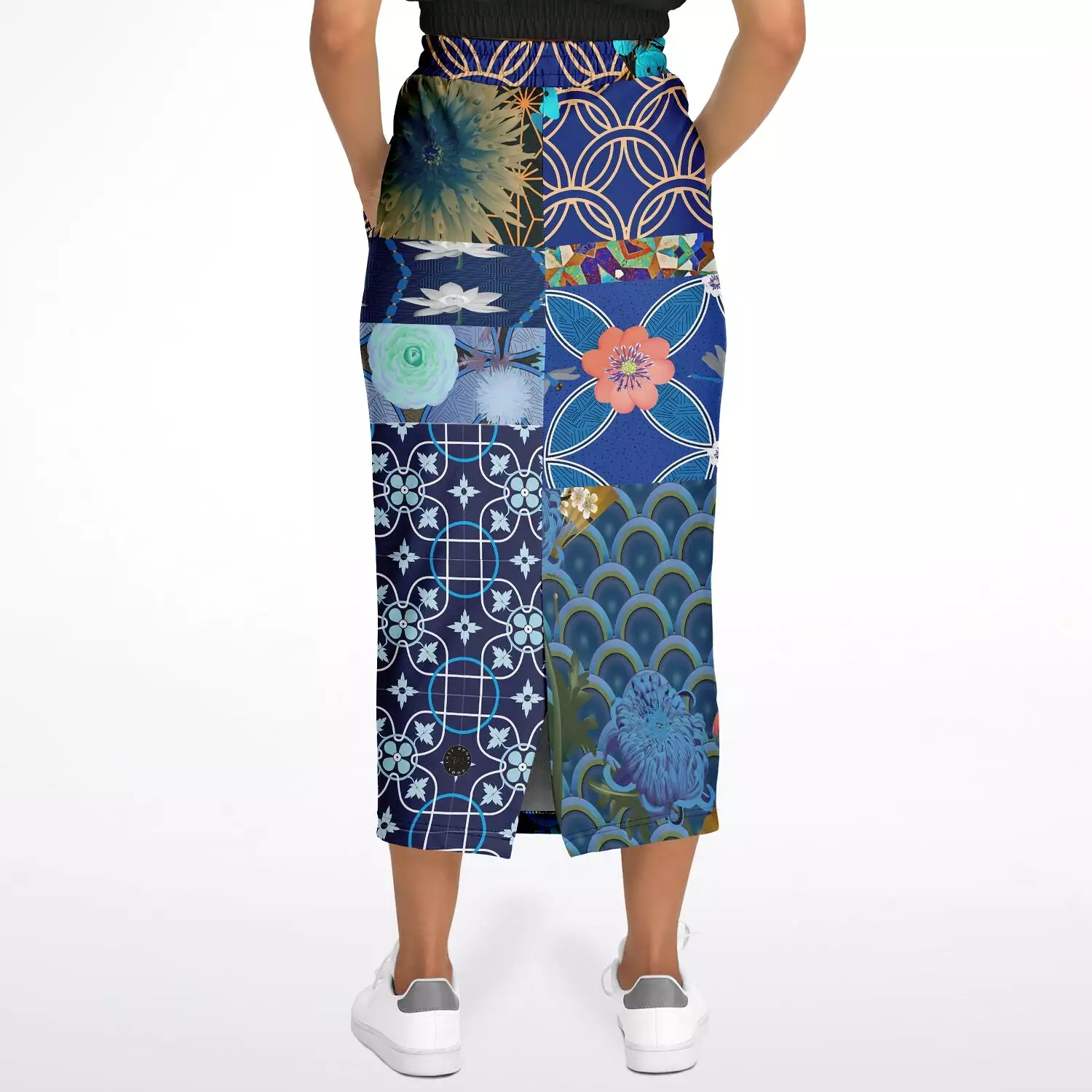 Dahlia Lama Eco-Poly Long Pocket Skirt