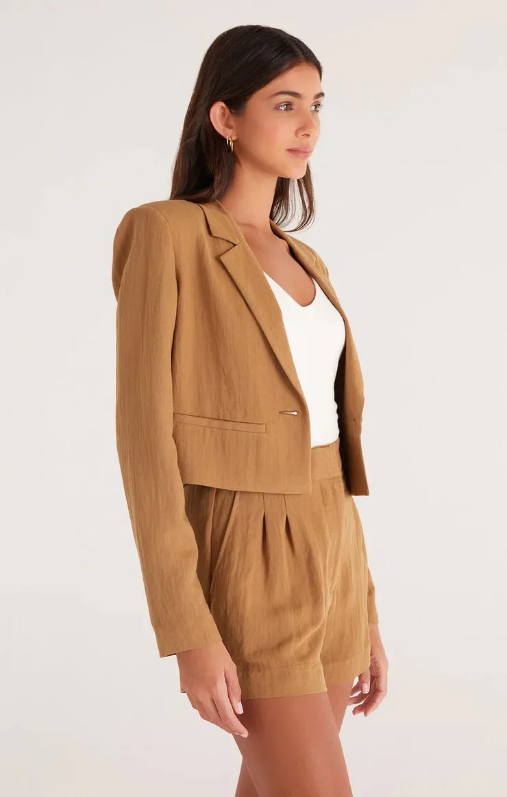 Dana Airy Cropped Blazer