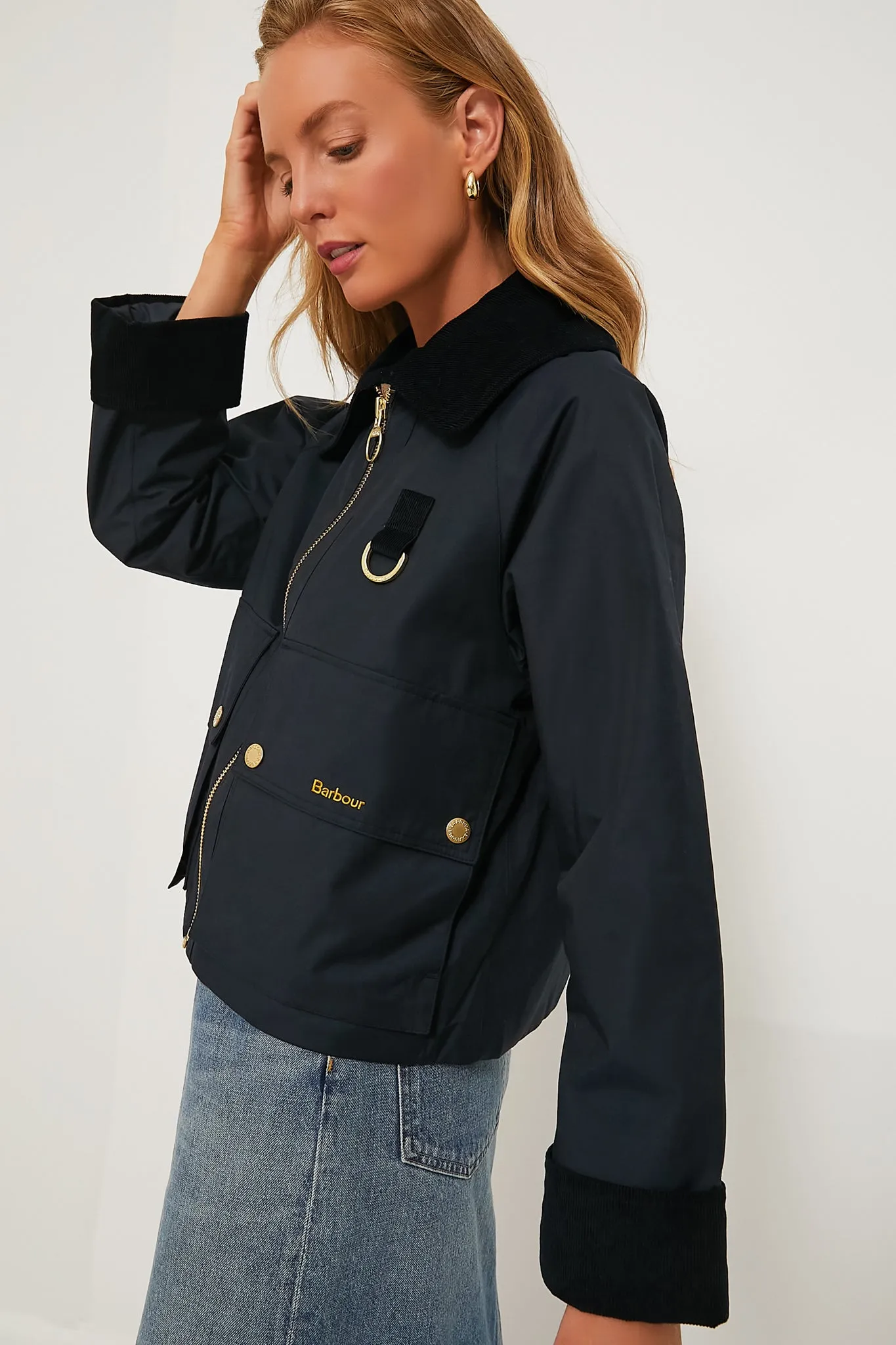 Dark Navy Nora Casual Jacket