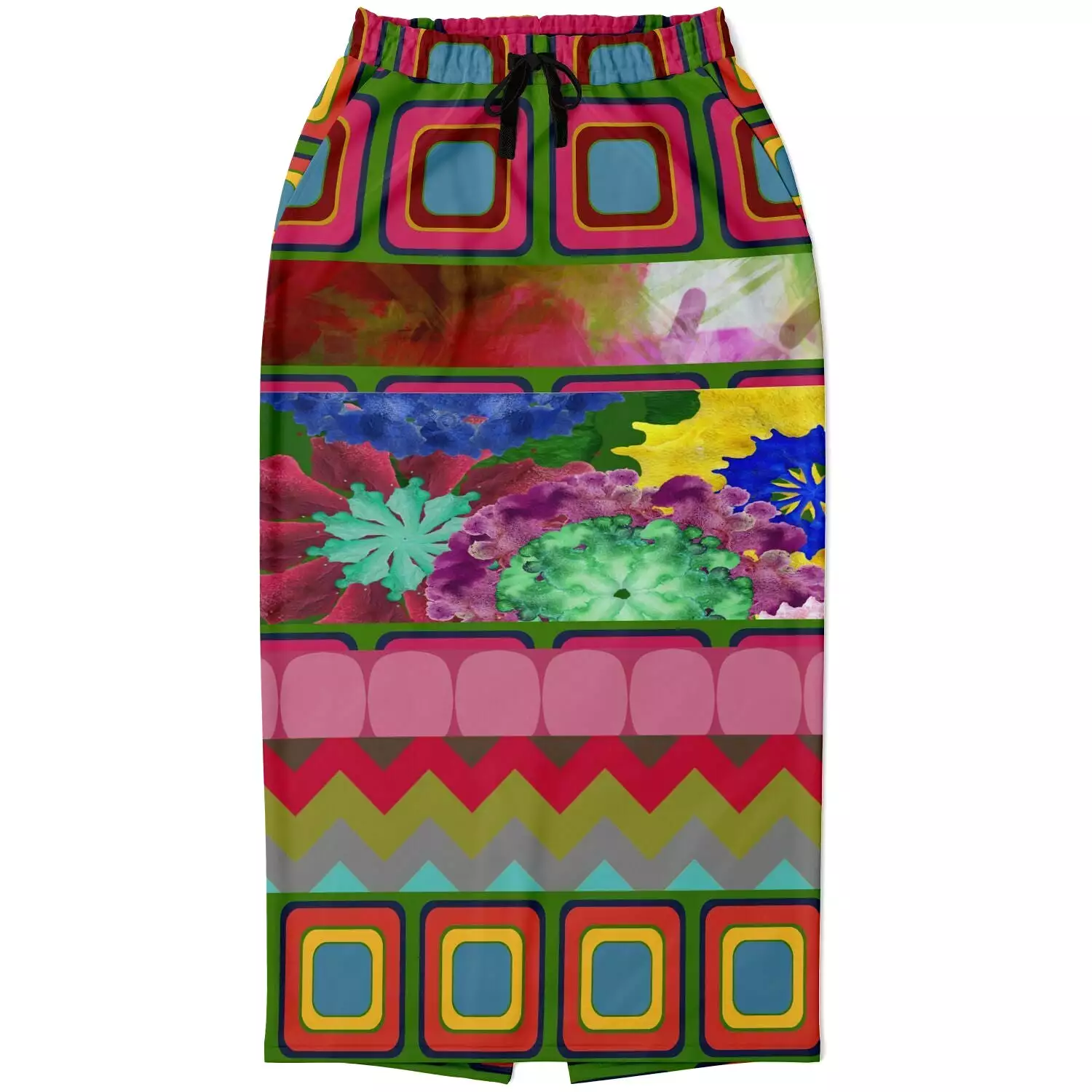 Dayglo Me Eco-Poly Long Pocket Skirt