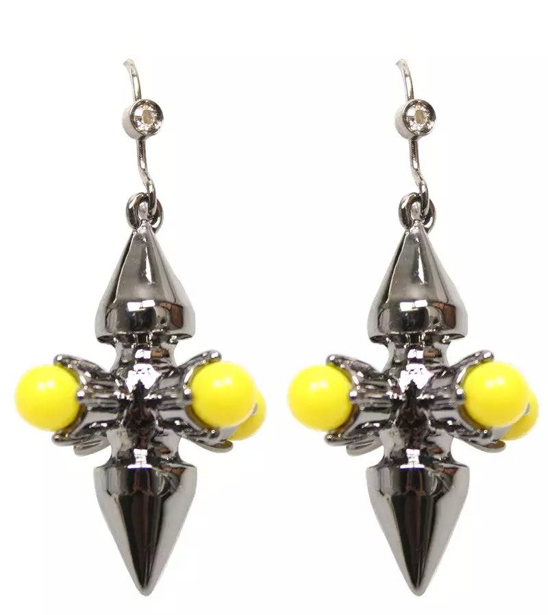 Double Spike Earrings