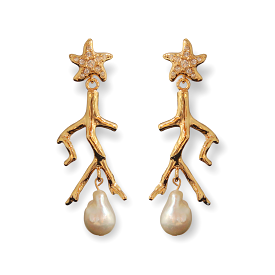 EARRINGS 2265 Gold plated