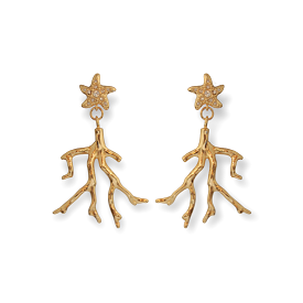 EARRINGS 2731 Gold plated