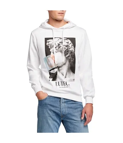 Elevenparis Mens Bubble Hoodie Sweatshirt