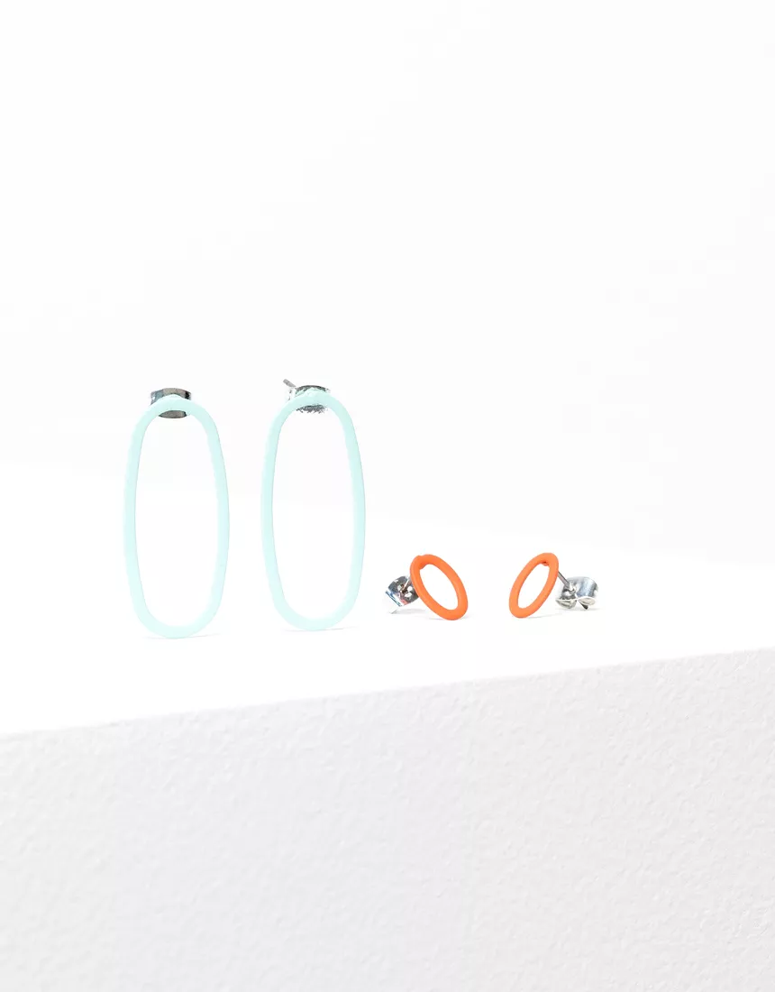 Elk - Pari Earring Set Mint