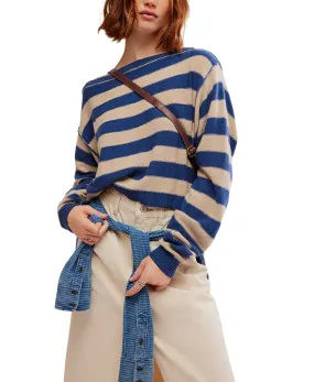 Free People We The Free Into The Blue Pullover - Blue Combo