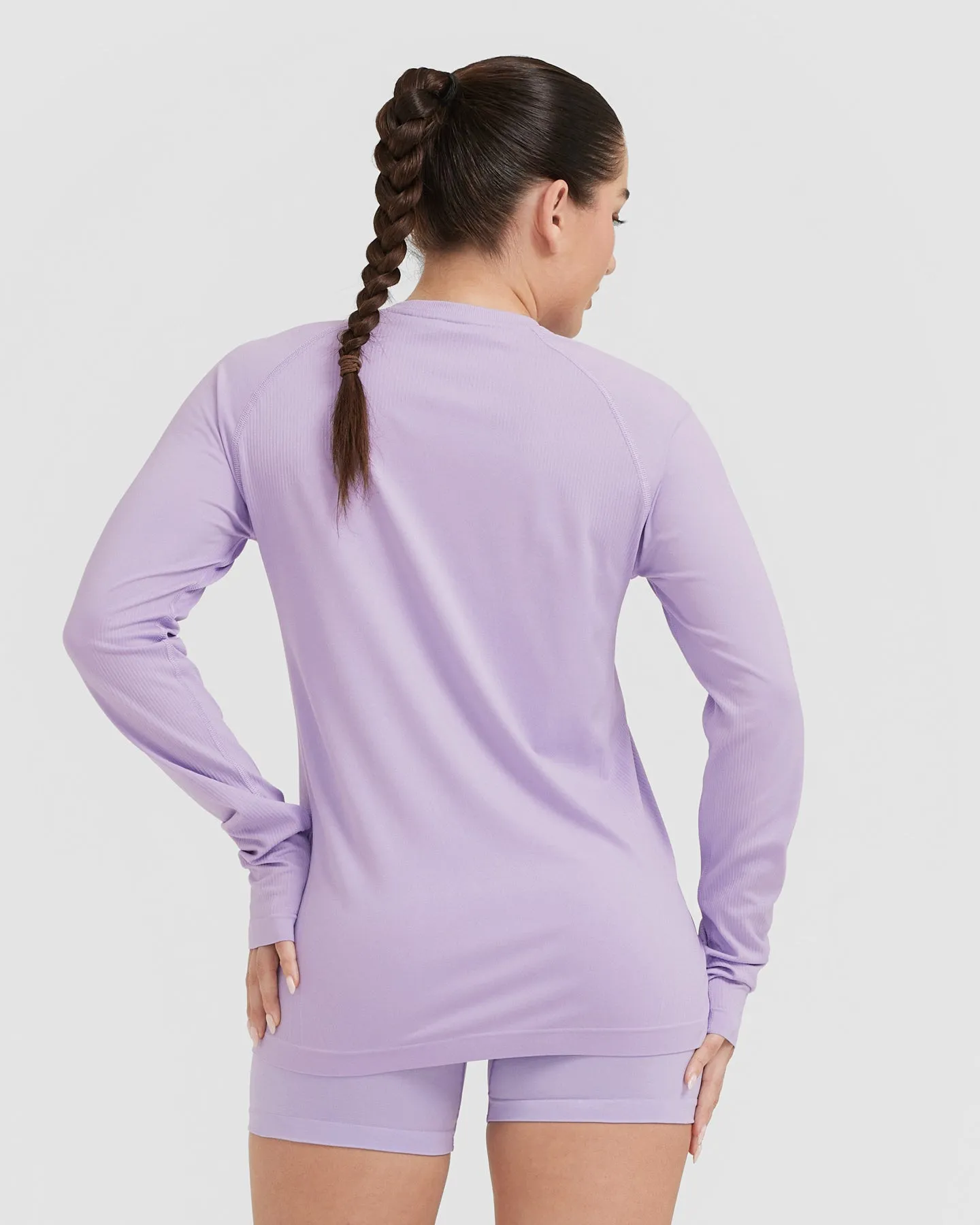 Go To Seamless Loose Long Sleeve Top | Wisteria Purple