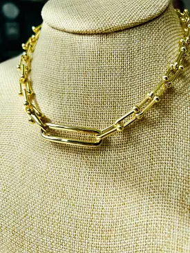 Gold Bar Necklace