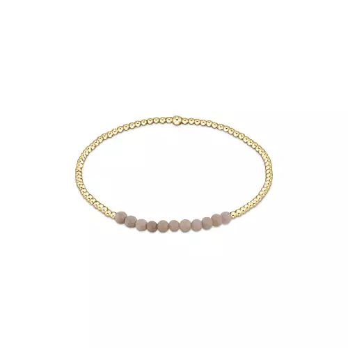 Gold Bliss 2mm Bead Bracelet-ENewton