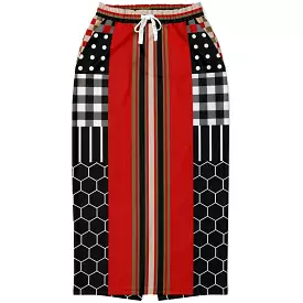 Gold Line Red DLX Eco-Poly Long Pocket Skirt