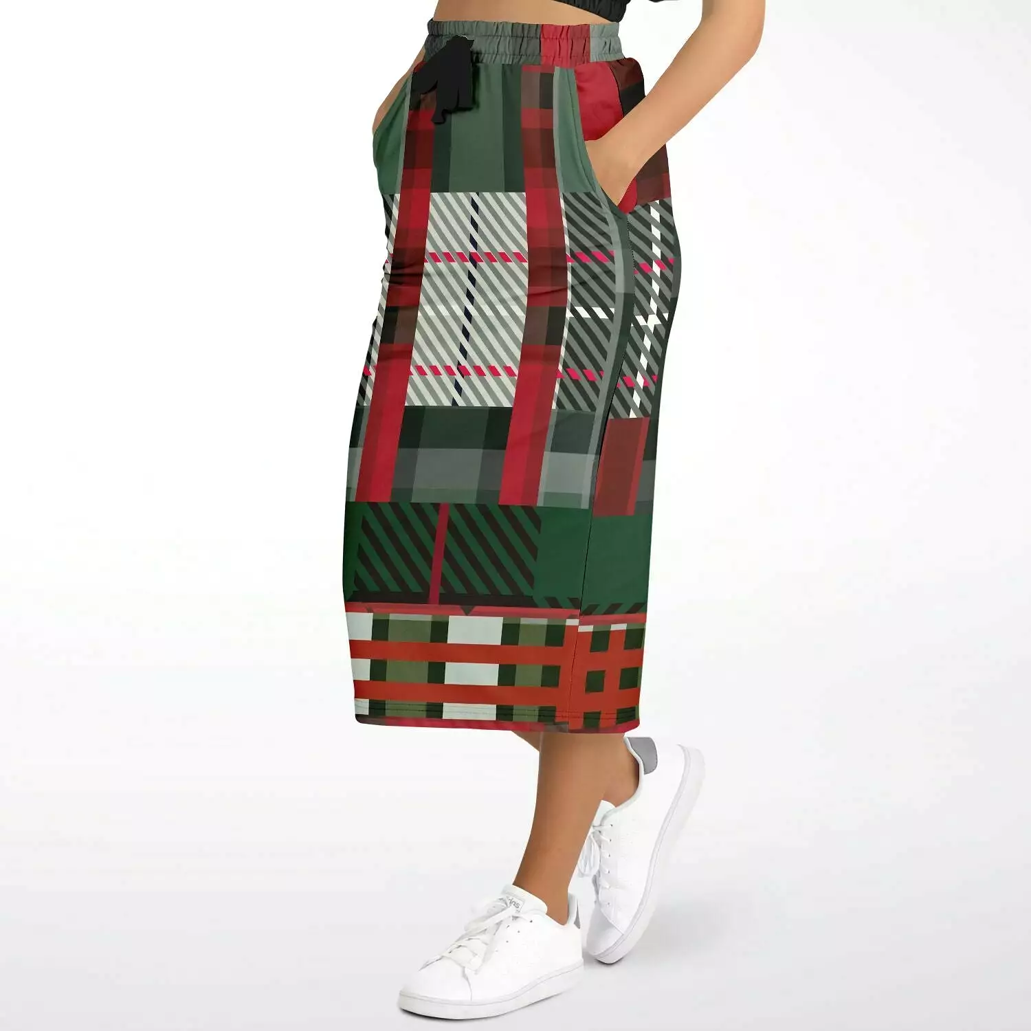 Great Scots Eco-Poly Long Pocket Skirt