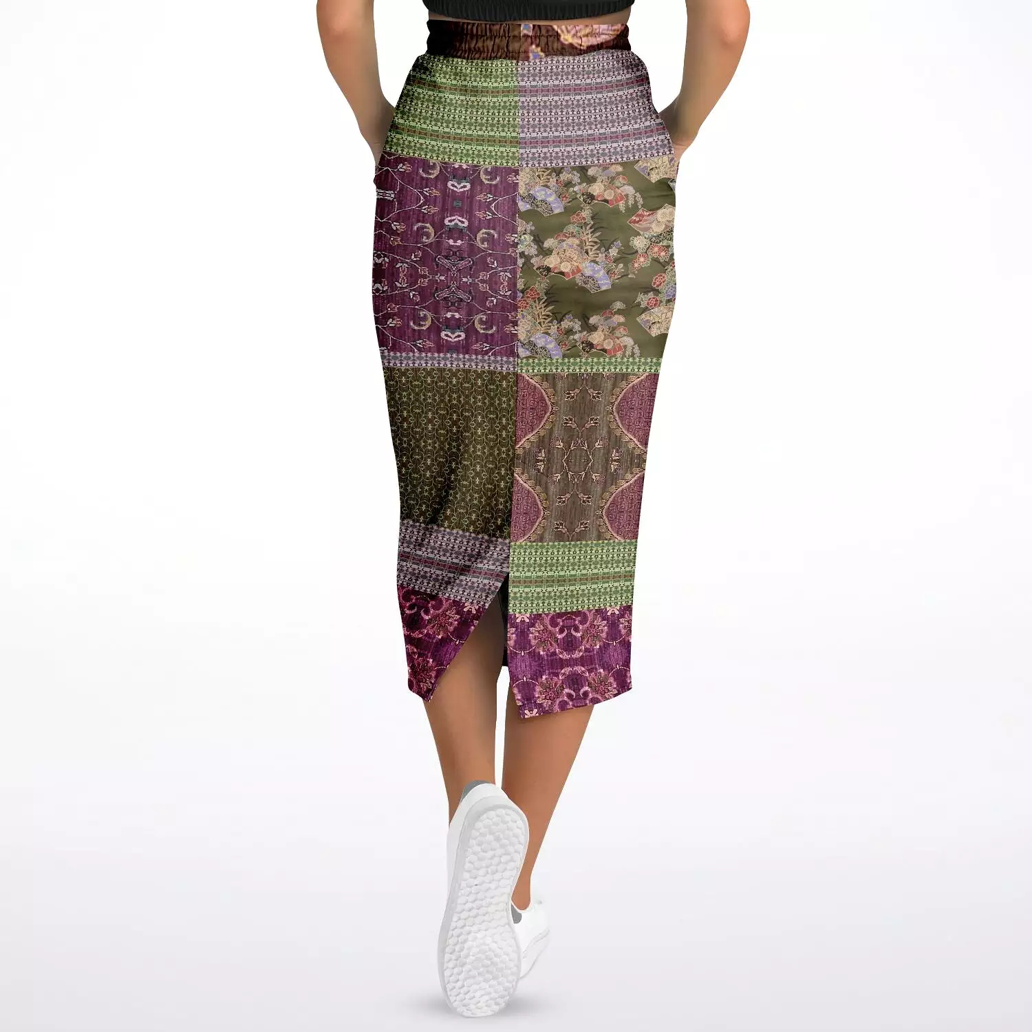 Gypsy Haight Eco-Poly Long Pocket Skirt