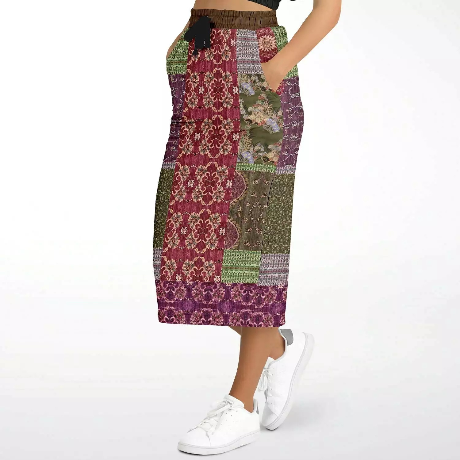 Gypsy Haight Eco-Poly Long Pocket Skirt