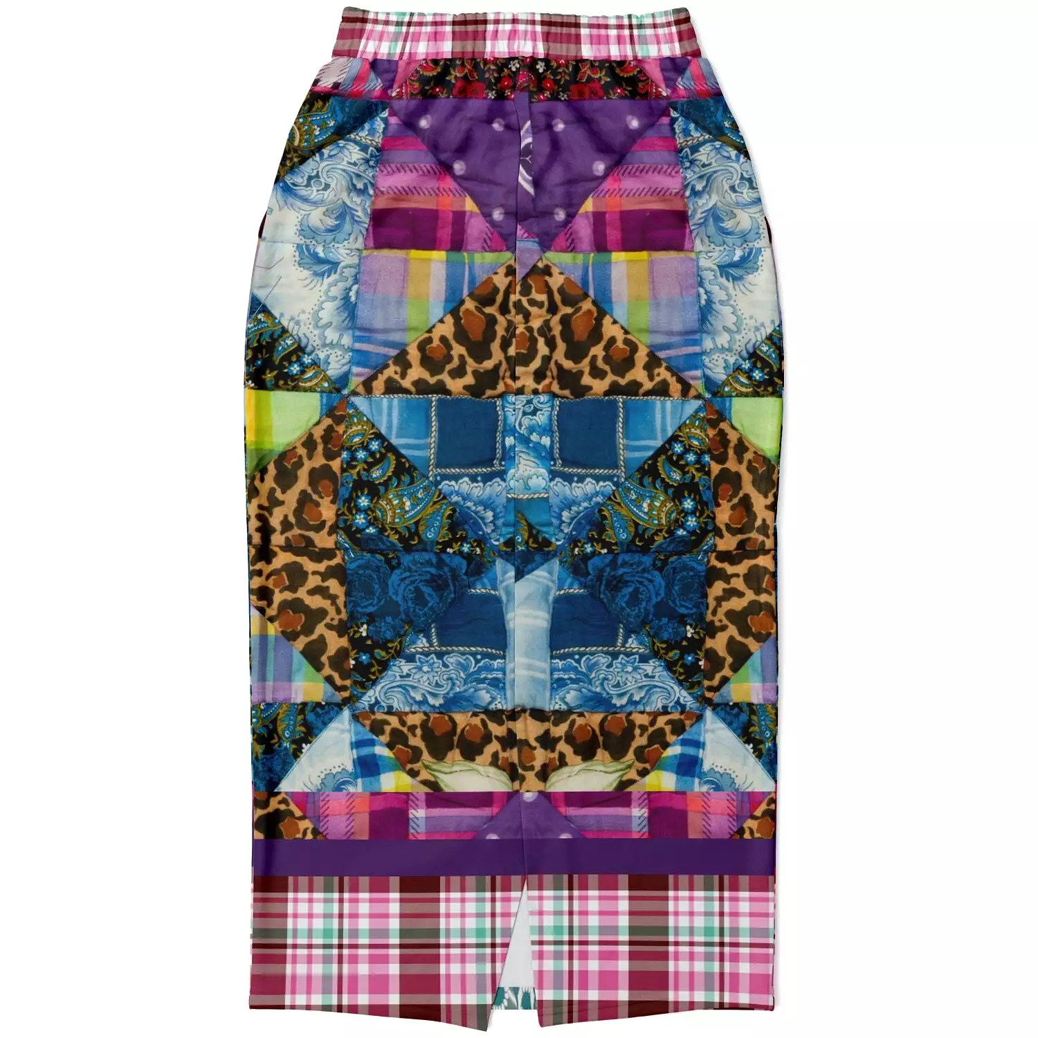 Gypsy Queen Purple Eco-Poly Long Pocket Skirt