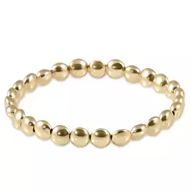 Honesty Gold 6mm Bead Bracelet- ENEwton