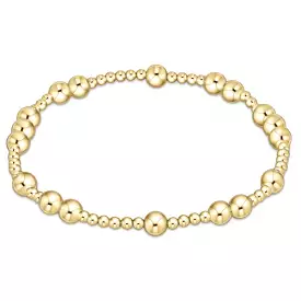 Hope Unwritten 5mm Bead Bracelet - gold