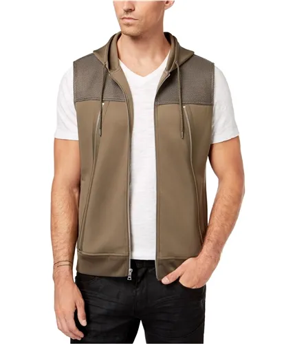 I-N-C Mens Zippy Vest Hoodie Sweatshirt