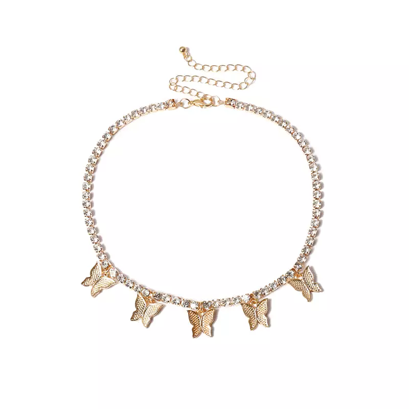 INS FASHION BUTTERFLY CHOKER BY40613