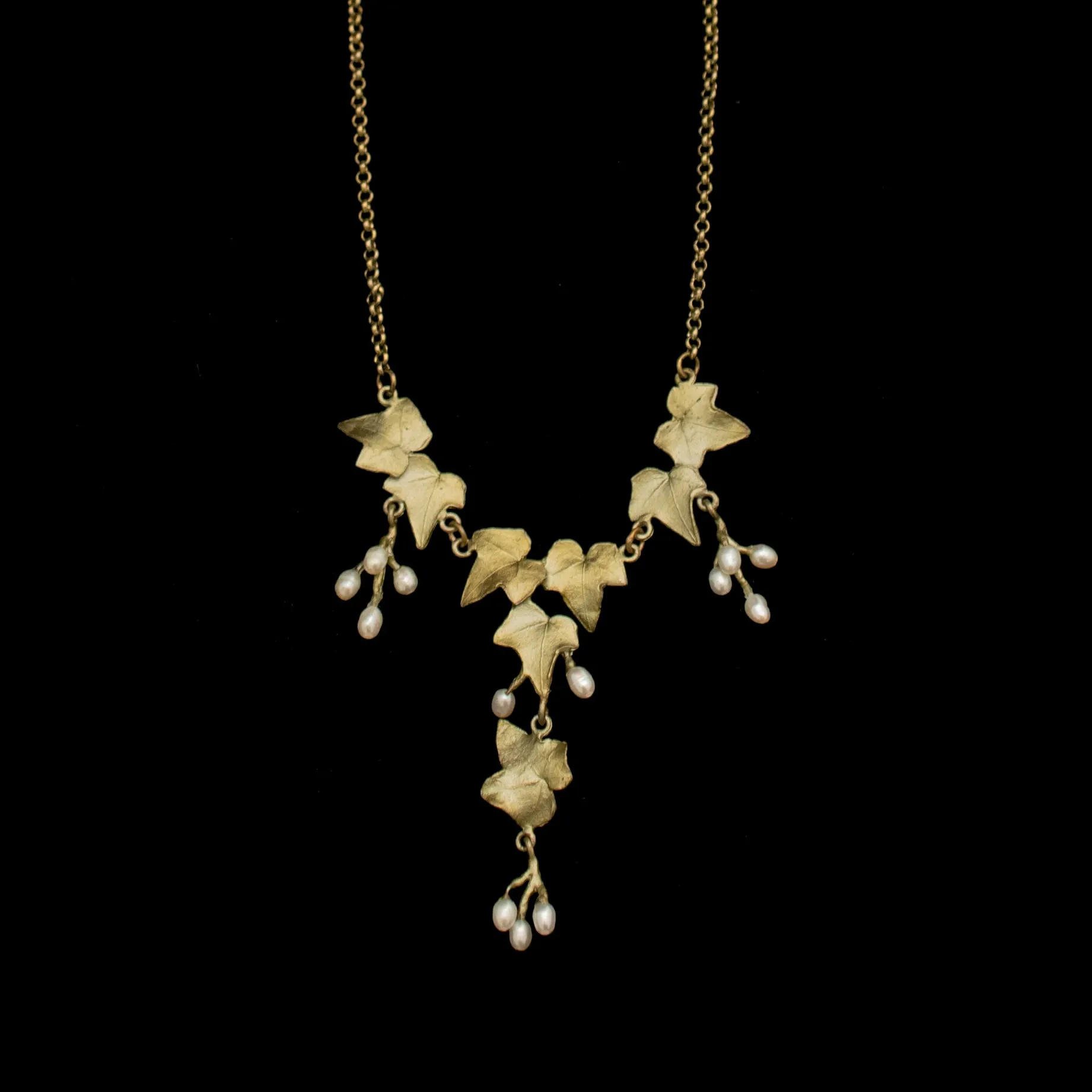 Ivy Vine 16 Inch Adjustable Necklace by Michael Michaud