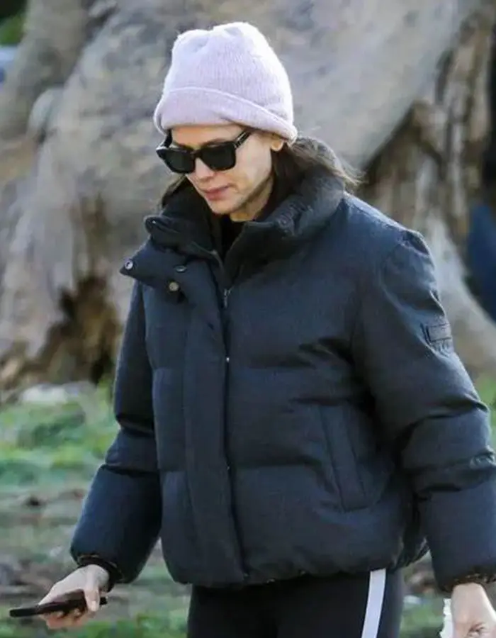 Jennifer Garner Black Puffer Jacket - William Jacket