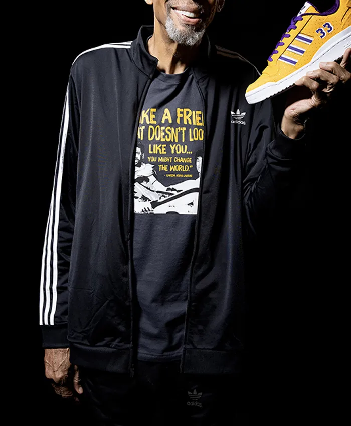 Kareem Abdul Jabbar Adidas Jacket - William Jacket