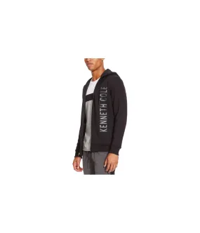 Kenneth Cole Mens Logo Hoodie Sweatshirt