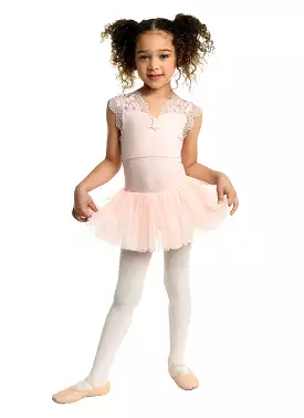 Kids Brielle Cap Sleeve Lace Dress