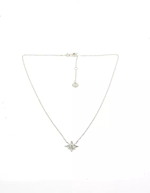 Love From Venus Sacred Symbols STAR OF VENUS CHOKER NECKLACE – 925 SILVER