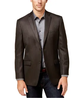 Marc New York Mens Herringbone Two Button Blazer Jacket