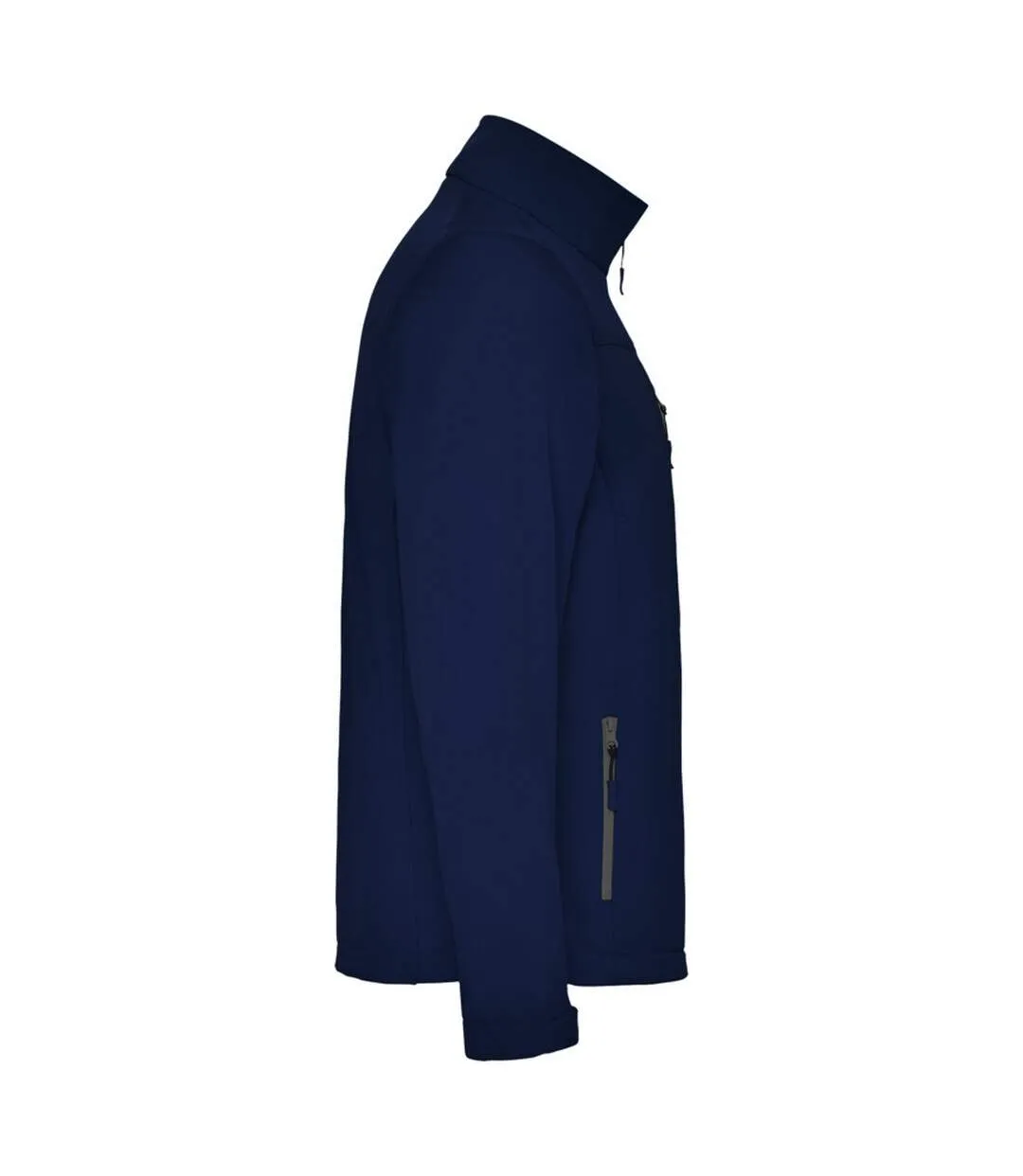 Mens antartida soft shell jacket navy blue Roly