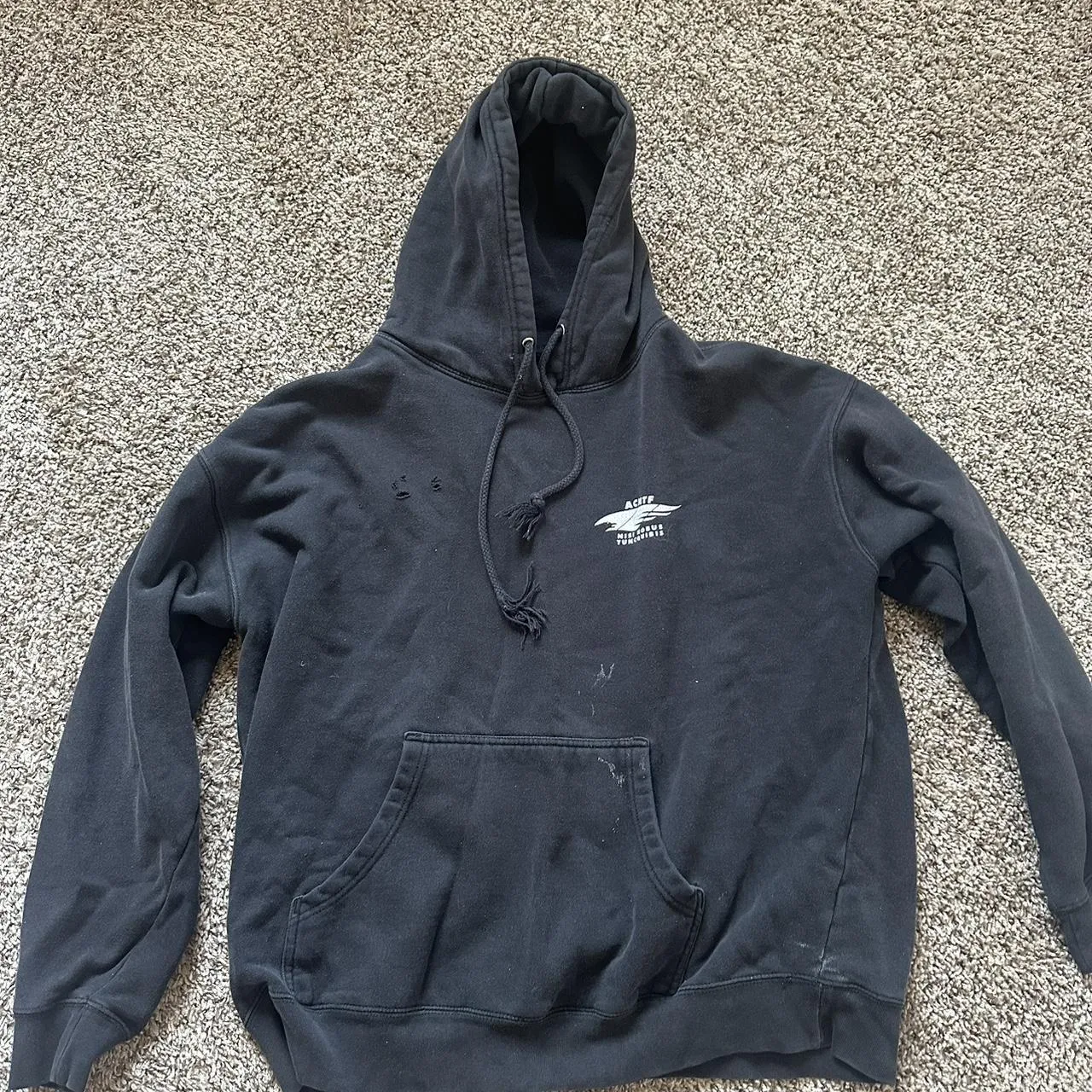 Men's Black Hoodie