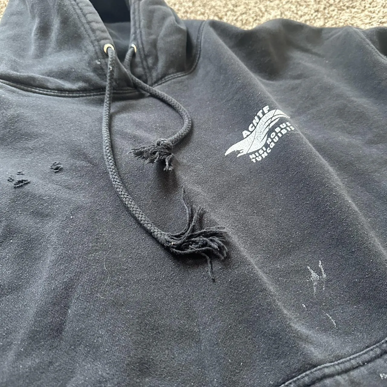 Men's Black Hoodie