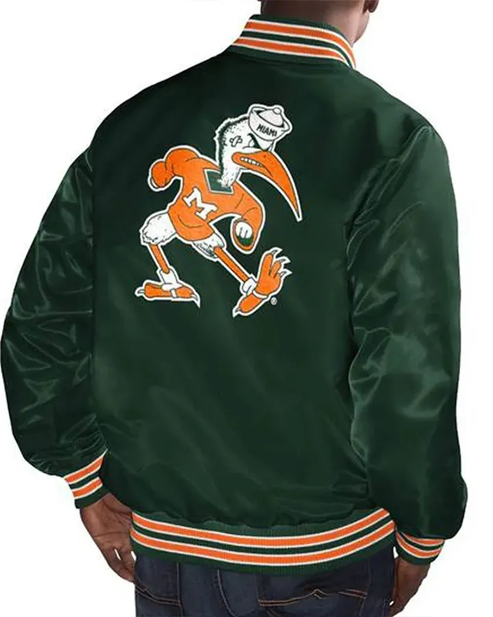 Miami Hurricanes Starter Jacket - William Jacket